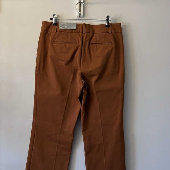 NWT Talbots Newport Trouser Pants Women's Brown Dress Pants Size 6P - Picture 5 of 14